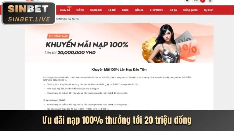 Thưởng Nạp Lại Hàng Ngày win 55